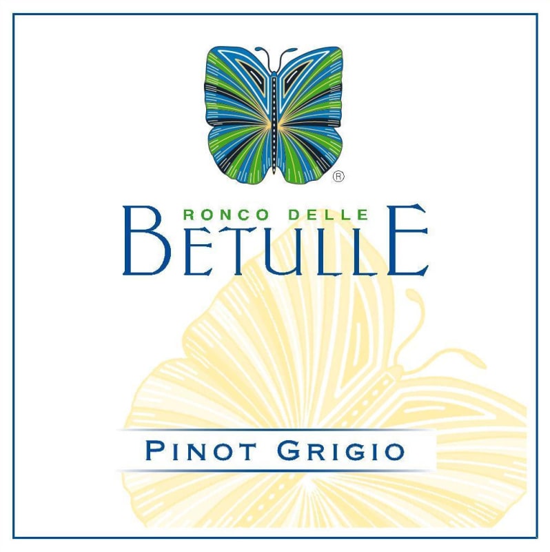 Ronco delle Betulle Pinot Grigio 2012 Front Label