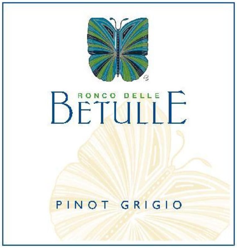 Ronco delle Betulle Pinot Grigio 2006 Front Label