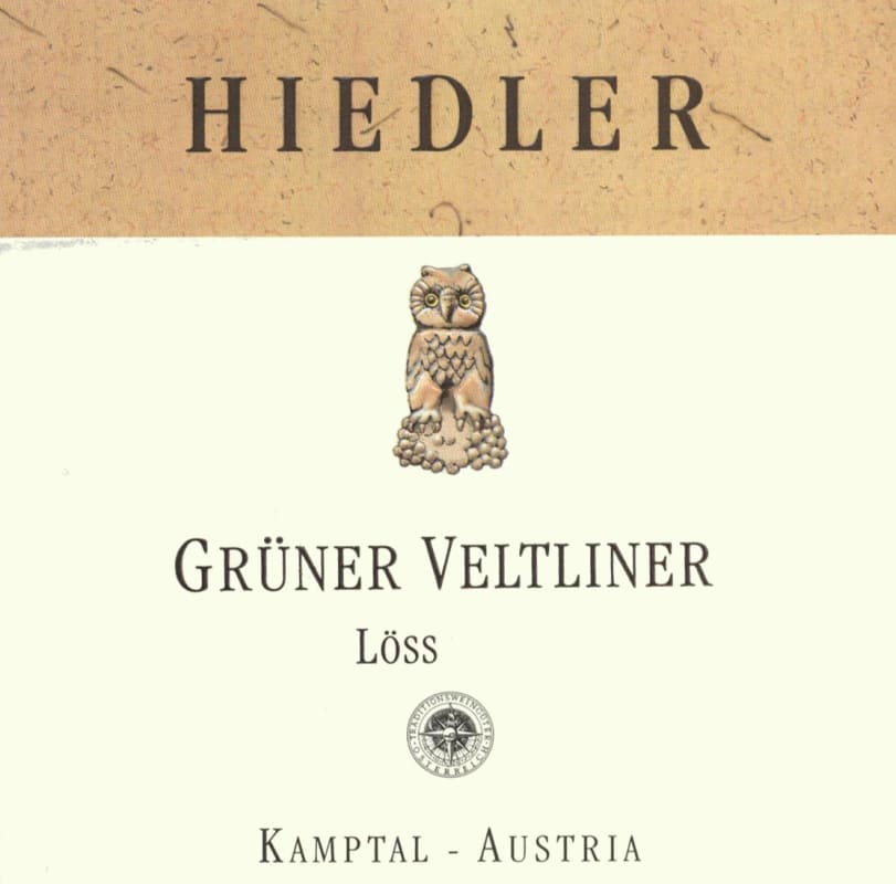 Hiedler Loss Gruner Veltliner 2013 Front Label