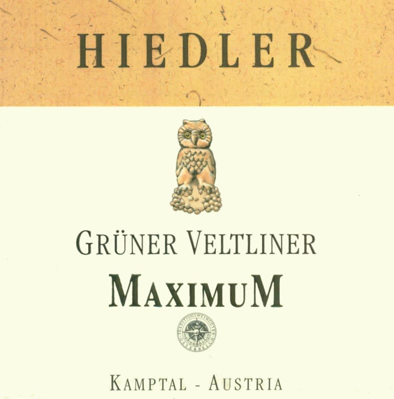 Hiedler Maximum Gruner Veltliner 2011 Front Label