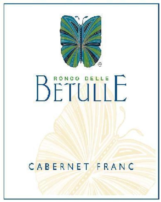 Ronco delle Betulle Friuli Venezia Giulia Cabernet Franc 2004 Front Label