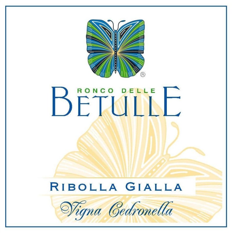 Ronco delle Betulle Vigna Cedronella Ribolla Gialla 2011 Front Label