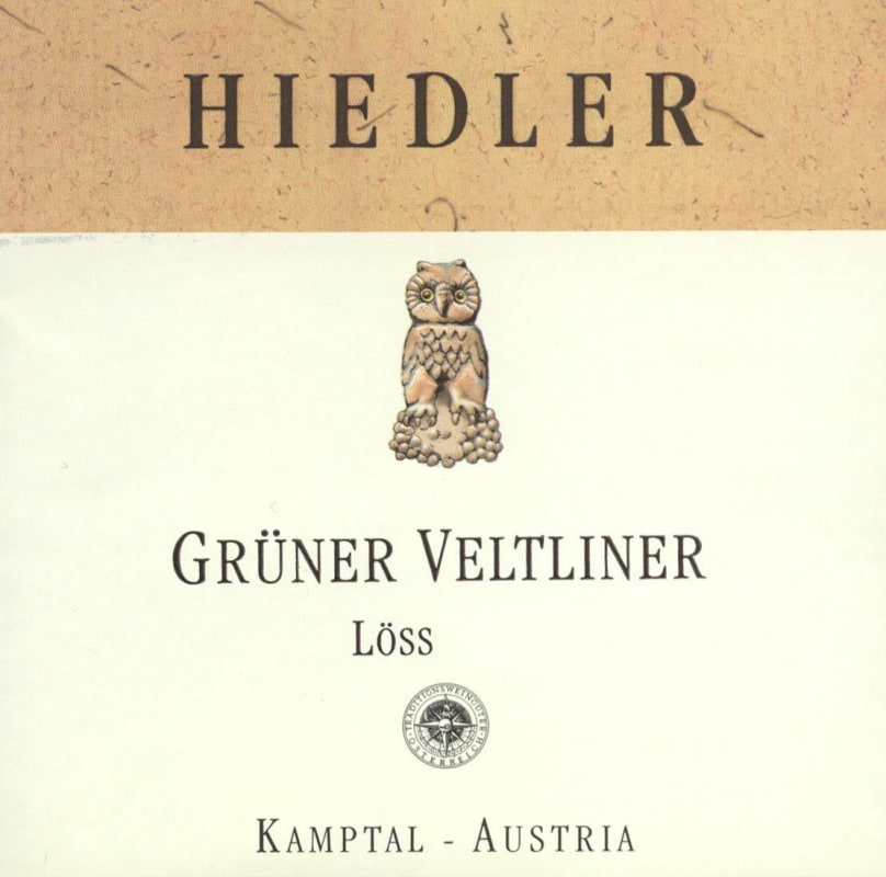 Hiedler Loss Gruner Veltliner 2014 Front Label