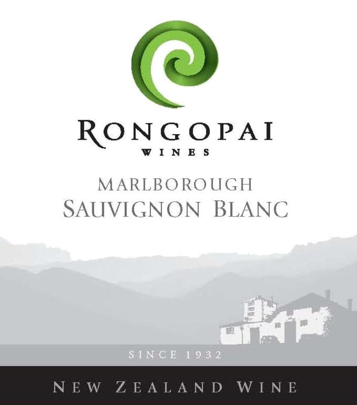 Rongopai Winery Sauvignon Blanc 2010 Front Label