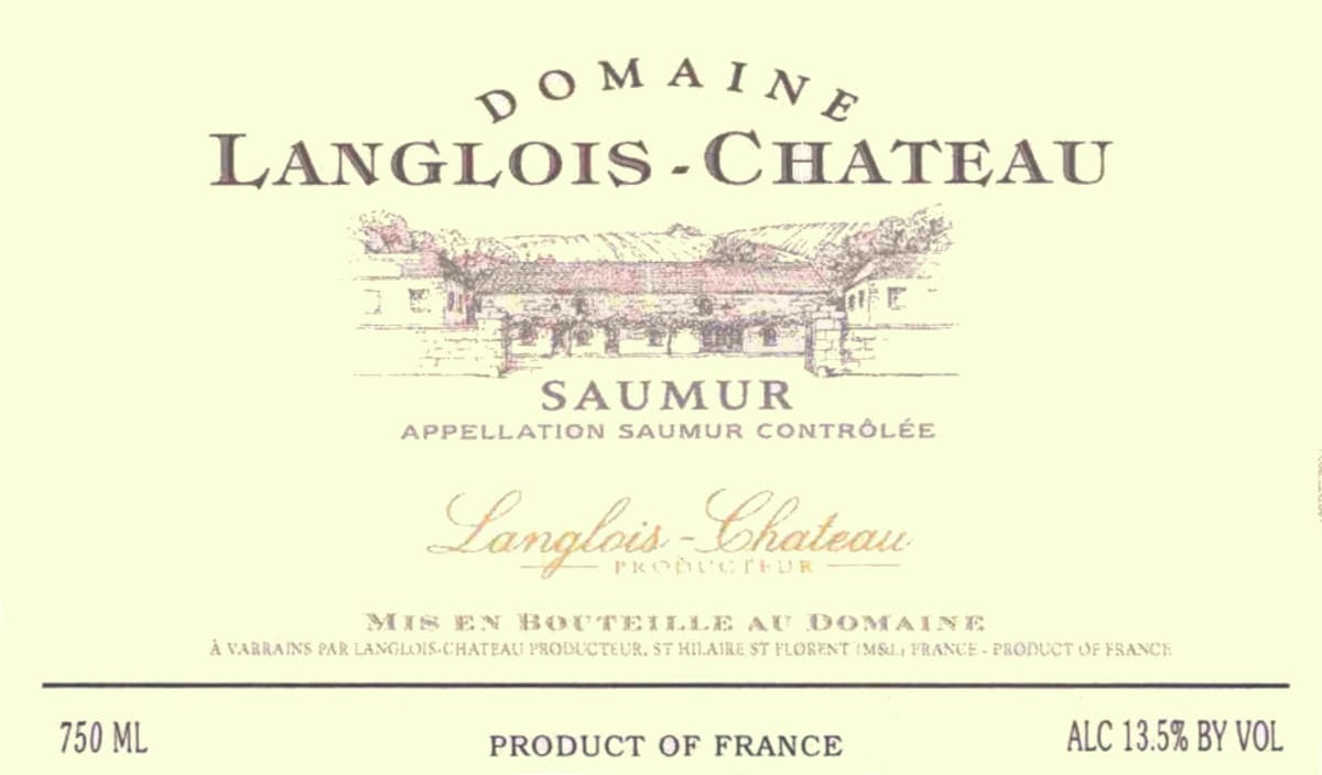 Langlois Saumer Red 2012 Front Label