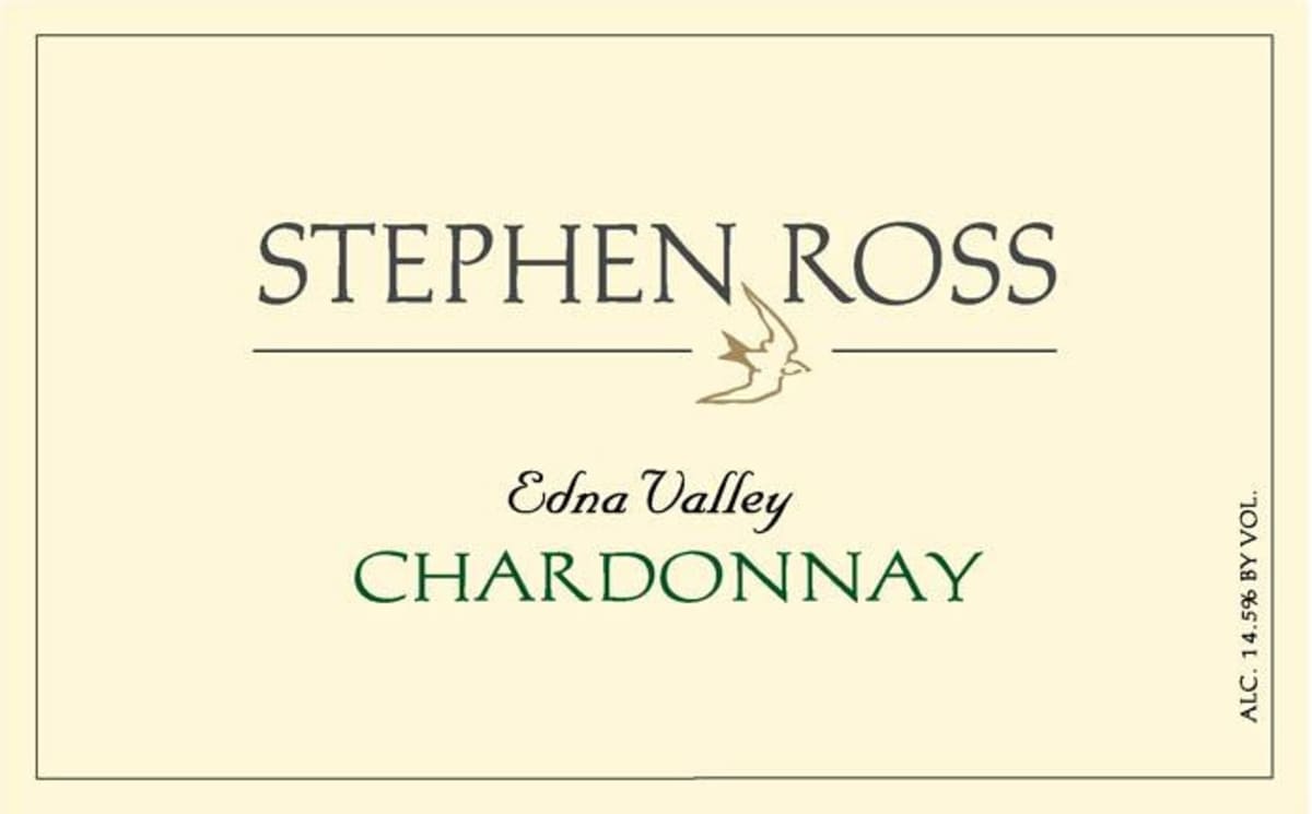 Stephen Ross Edna Valley Chardonnay 2012 Front Label