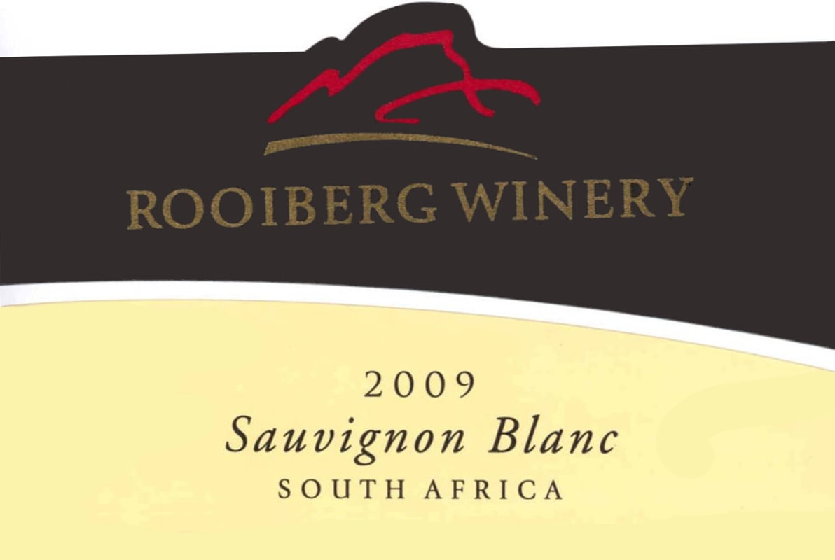 Rooiberg Winery Sauvignon Blanc 2009 Front Label