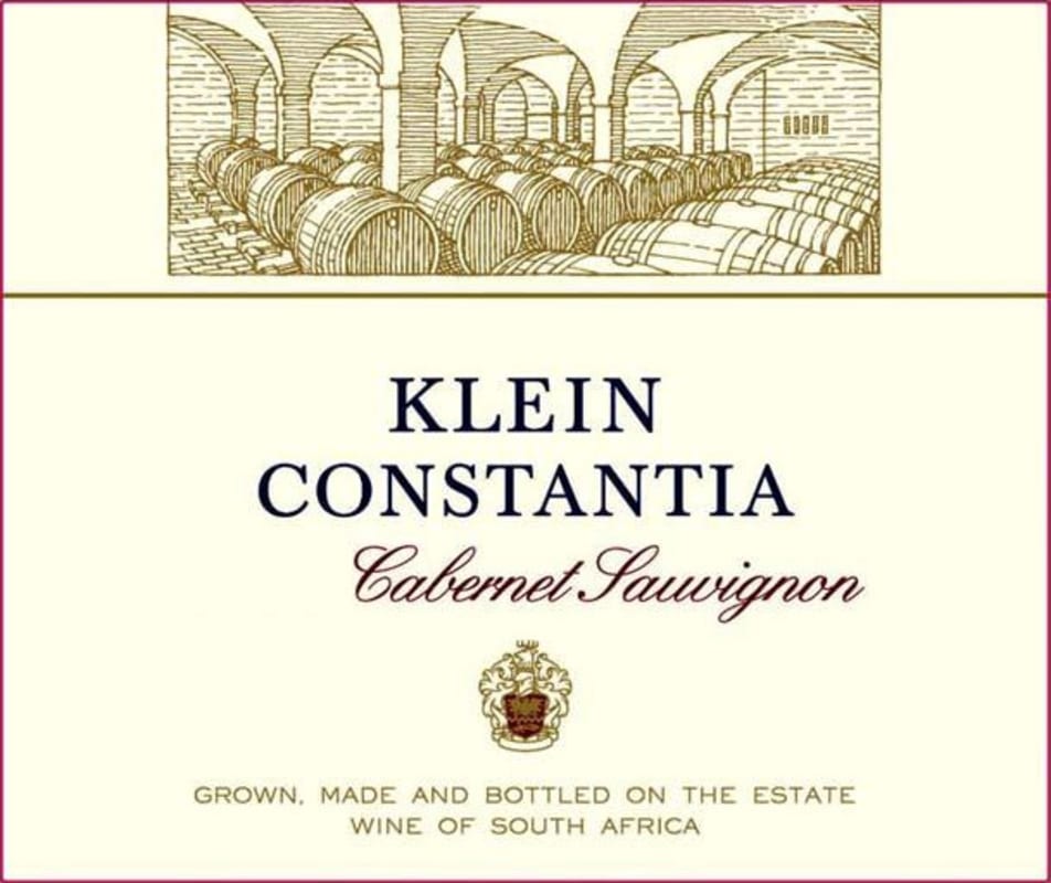 Klein Constantia Cabernet Sauvignon 2013 Front Label