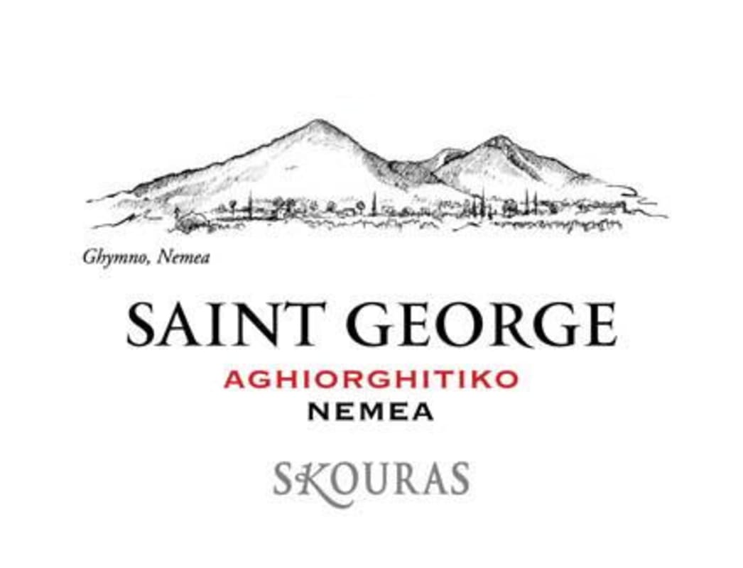 Skouras Nemea Saint George 2010 Front Label