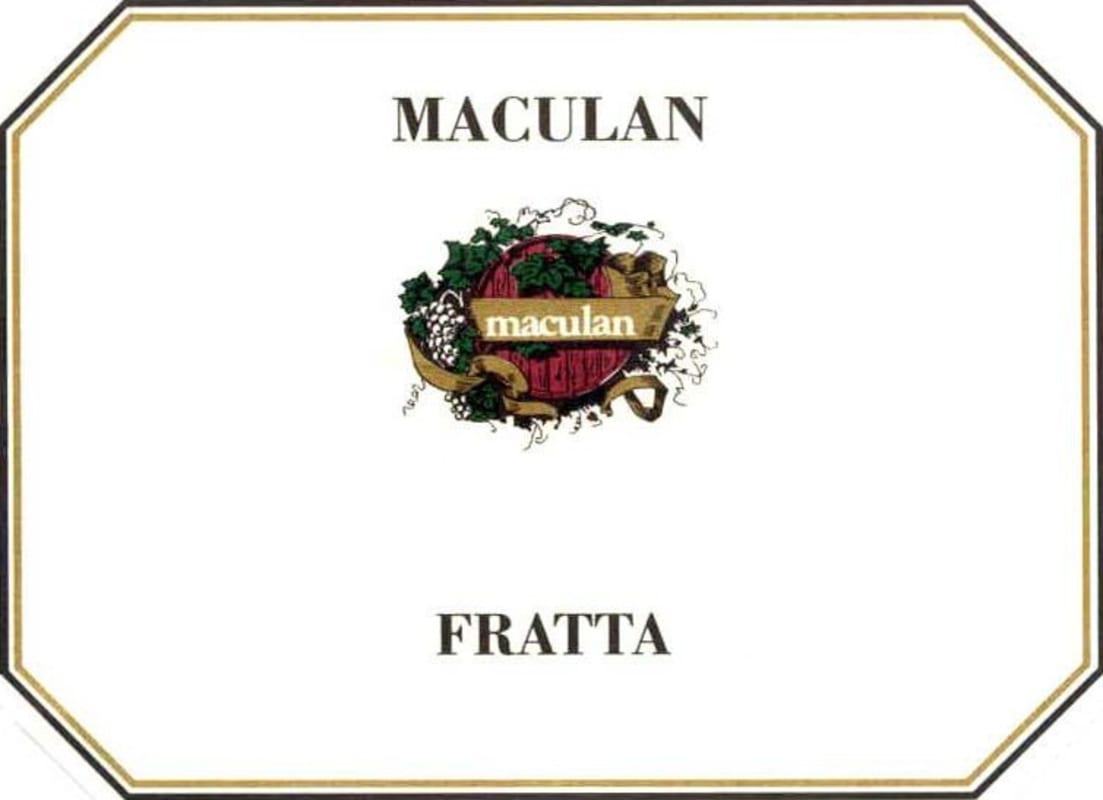 Maculan Fratta 2004 Front Label