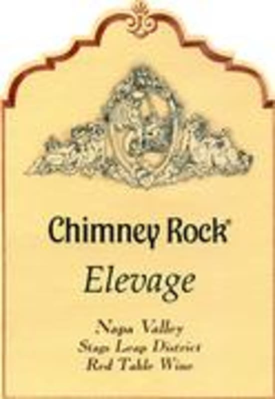Chimney Rock Elevage Red 1998 Front Label