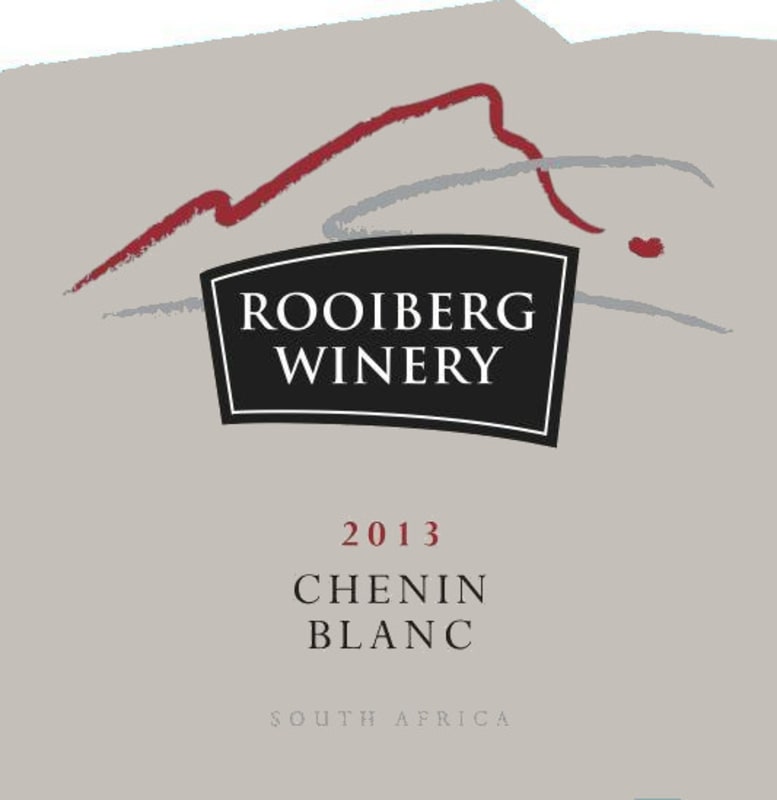 Rooiberg Winery Chenin Blanc 2013 Front Label