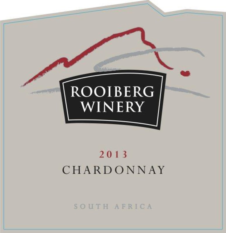 Rooiberg Winery Chardonnay 2013 Front Label