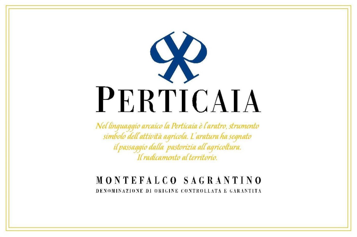 Perticaia Sagrantino di Montefalco 2013 Front Label