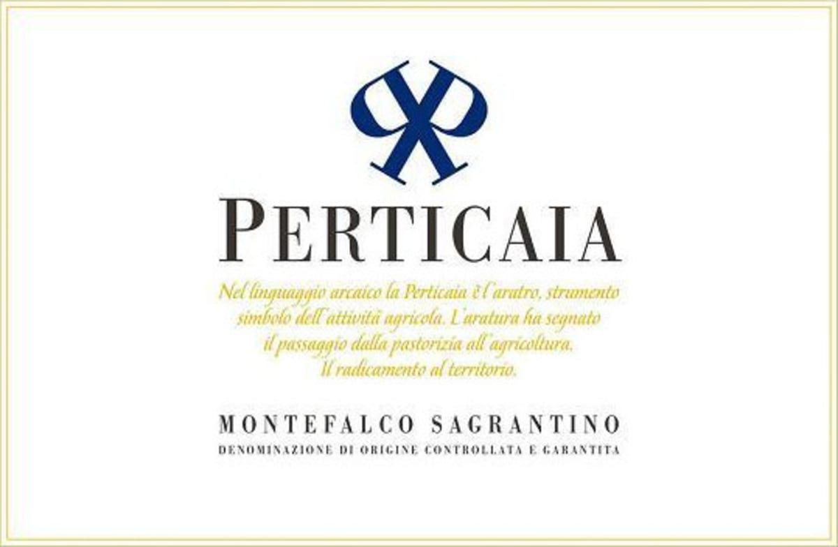 Perticaia Sagrantino di Montefalco 2006 Front Label