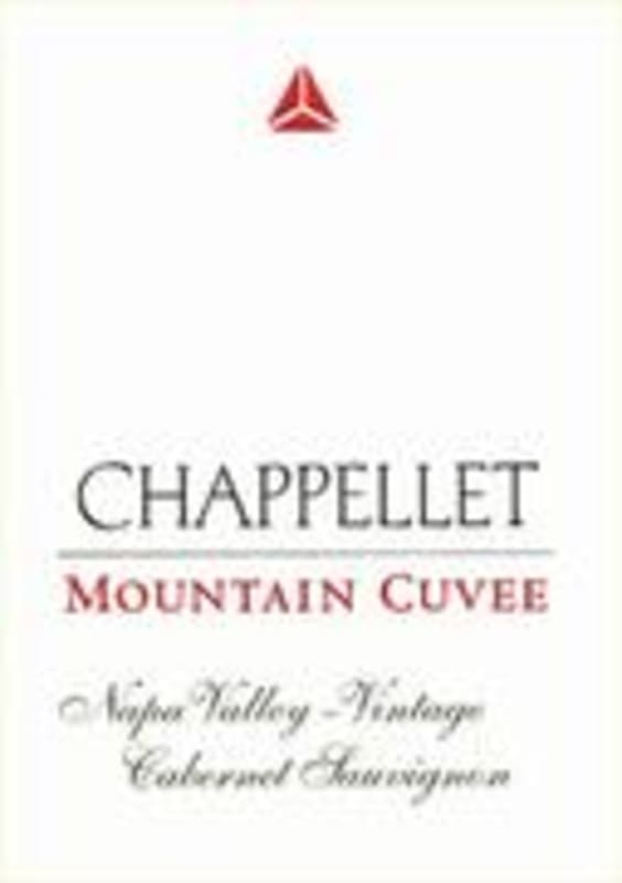 Chappellet Mountain Cuvee 1998 Front Label