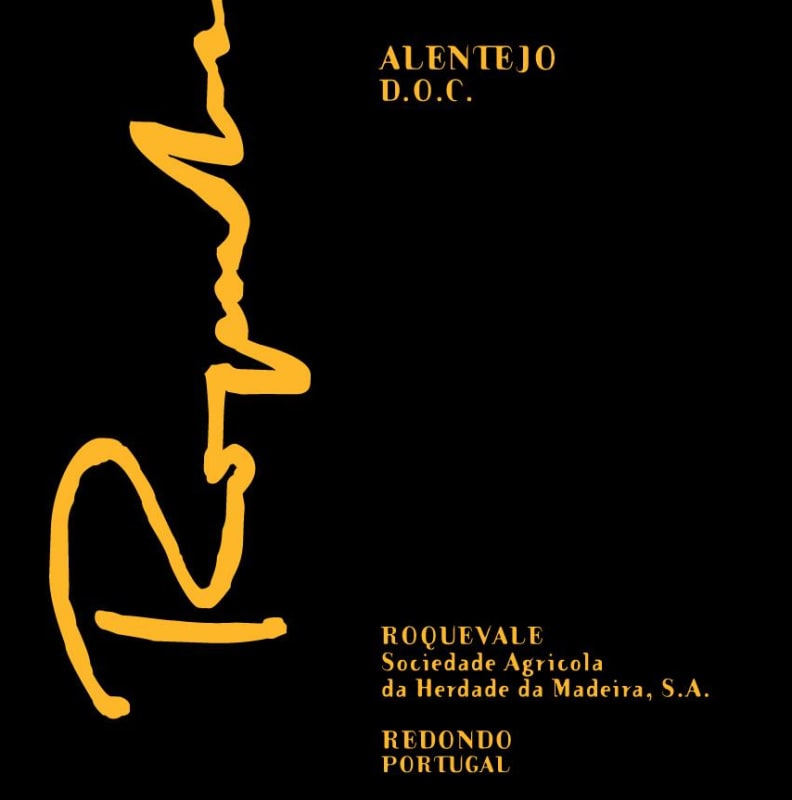 Roquevale Alentejo 2003 Front Label