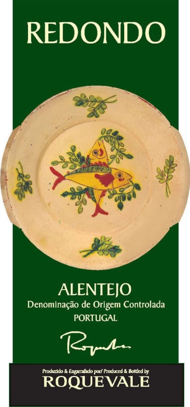 Roquevale Redondo Branco 2013 Front Label