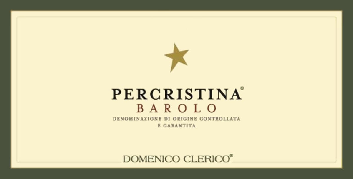Domenico Clerico Barolo Percristina 2009 Front Label