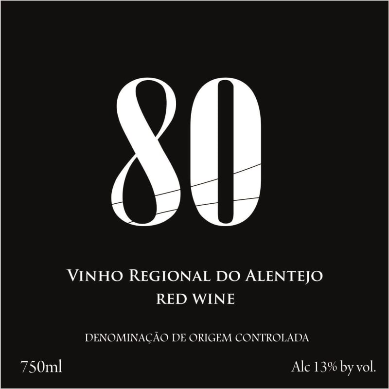 Roquevale Vinho 80 Regional Alentejano 2013 Front Label