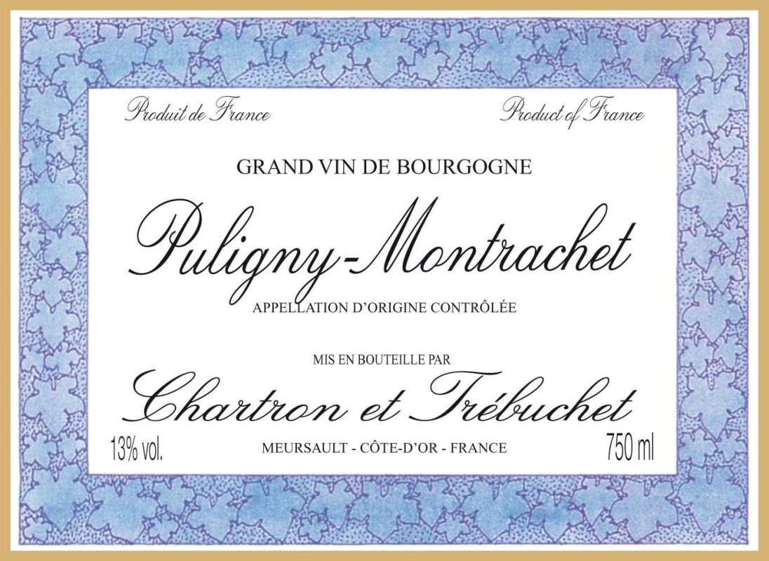 Chartron et Trebuchet Puligny-Montrachet Chardonnay 2013 Front Label