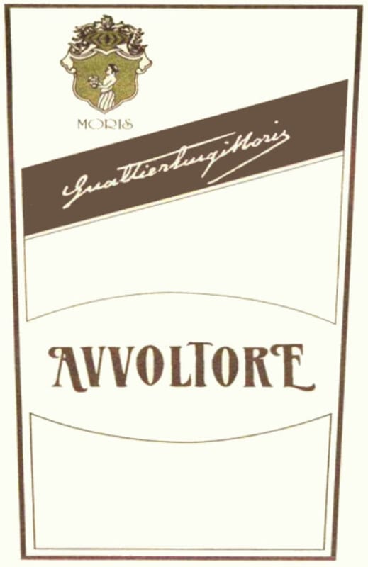 Morisfarms Avvoltore 2004 Front Label