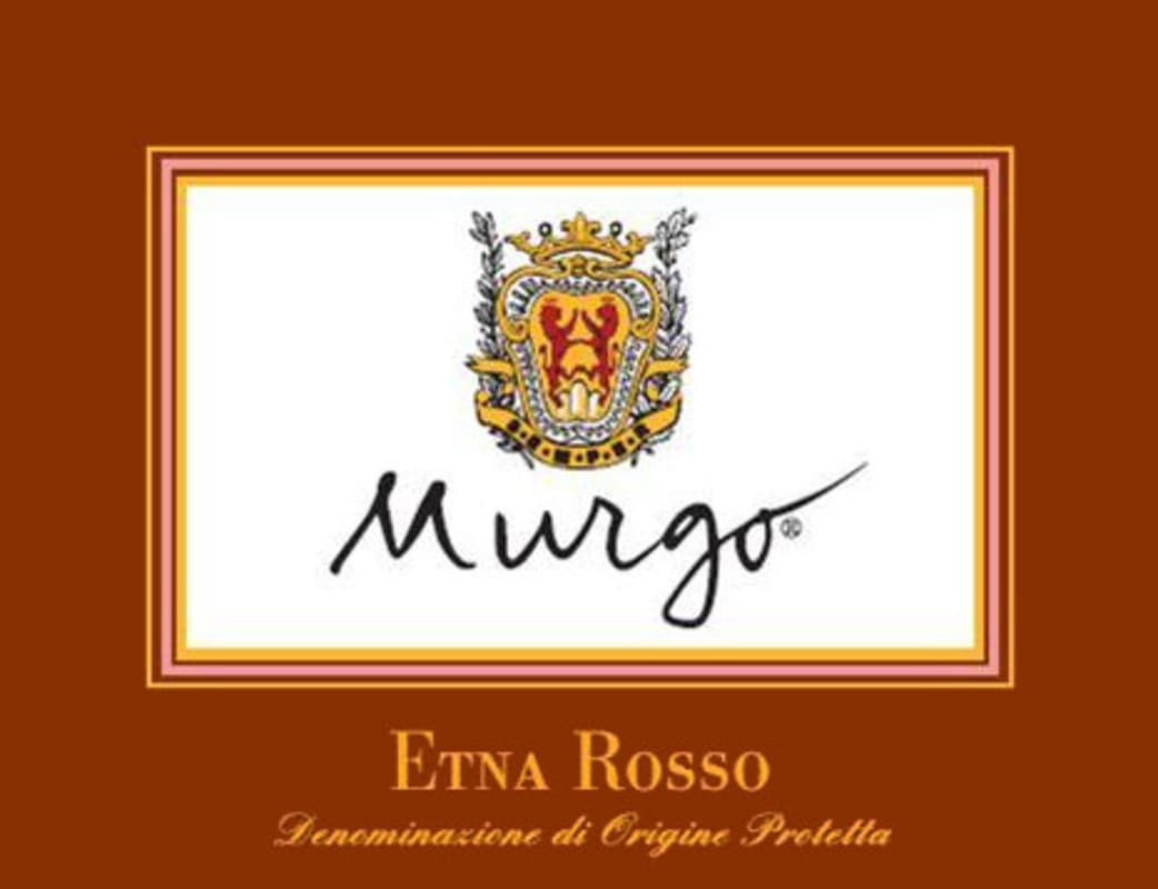 Murgo Etna Rosso 2009 Front Label
