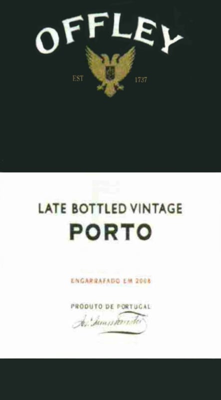 Offley Late Bottled Vintage Port 2009 Front Label