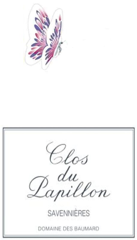 Domaine des Baumard Clos du Papillon Savennieres 2011 Front Label