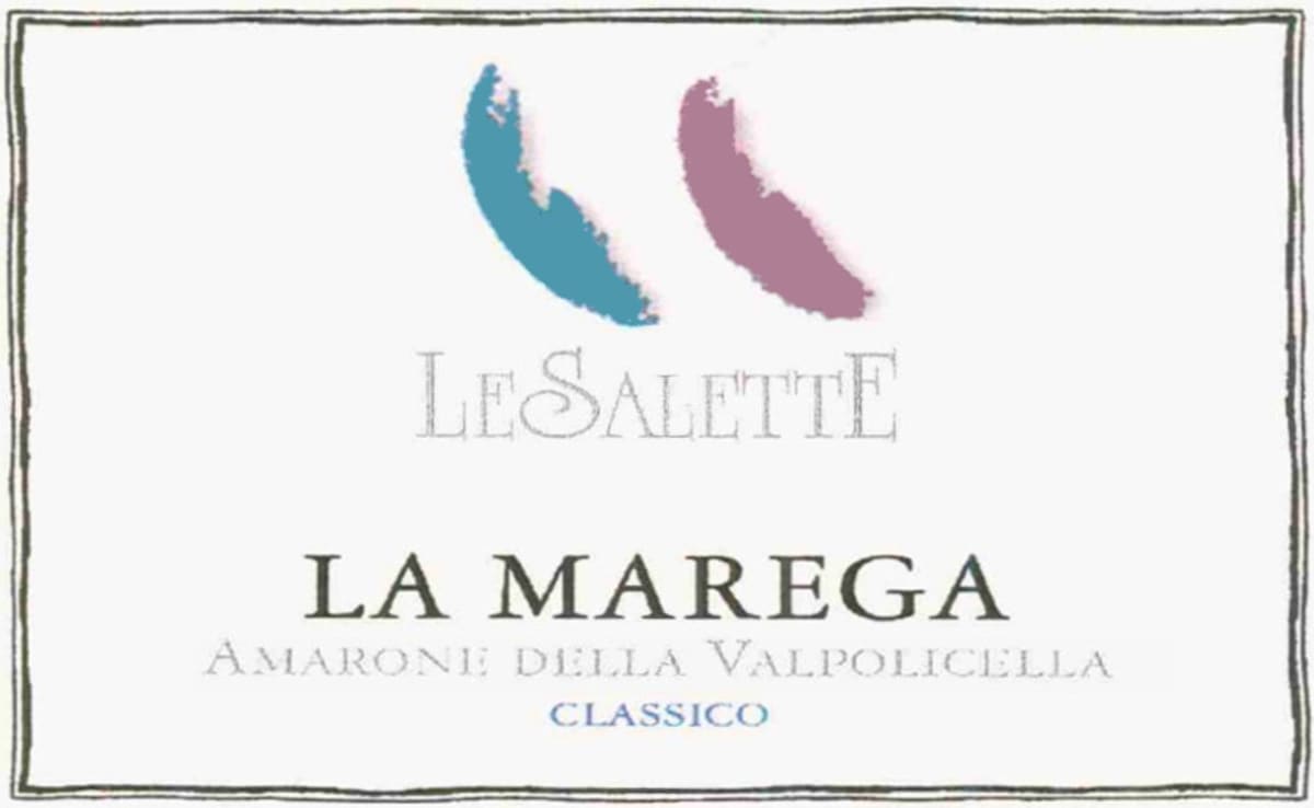 Le Salette Amarone della Valpolicella Classico La Marega 2008 Front Label