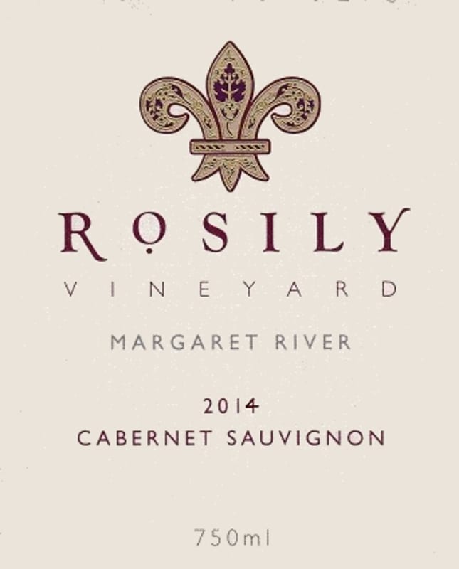 Rosily Vineyard Cabernet Sauvignon 2014 Front Label