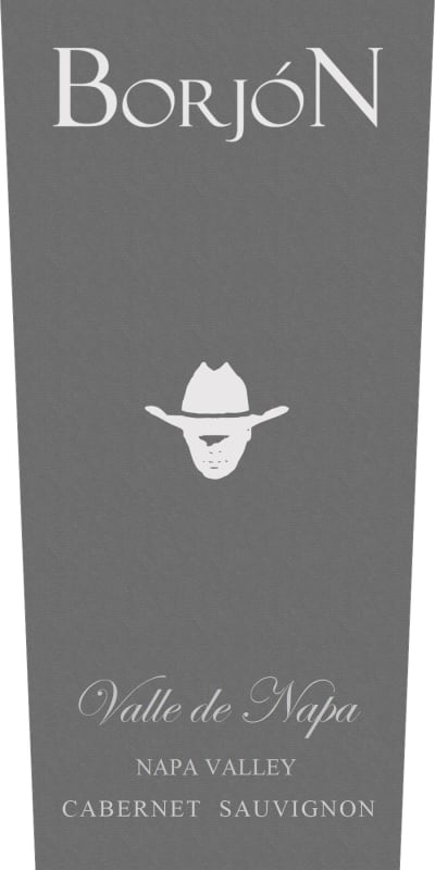 Borjon Valle de Napa Cabernet Sauvignon 2013 Front Label