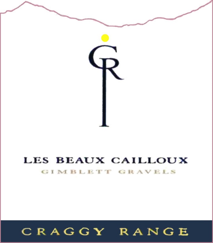 Craggy Range Winery Les Beaux Cailloux Chardonnay 2005 Front Label