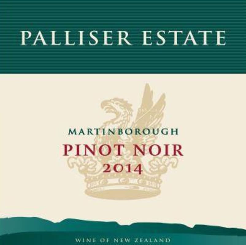 Palliser Estate Pinot Noir 2014 Front Label