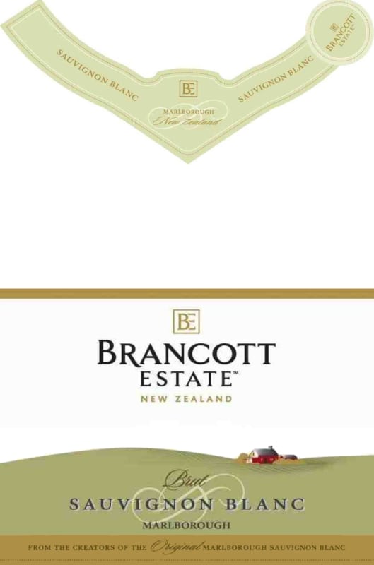 Brancott Sauvignon Blanc Brut 2013 Front Label