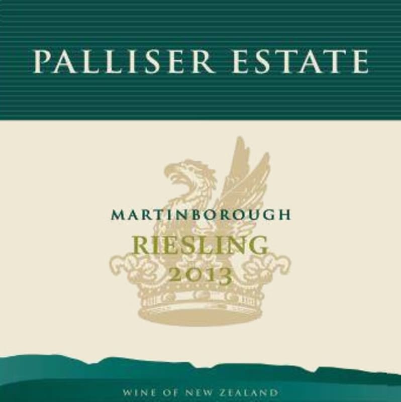 Palliser Estate Riesling 2013 Front Label