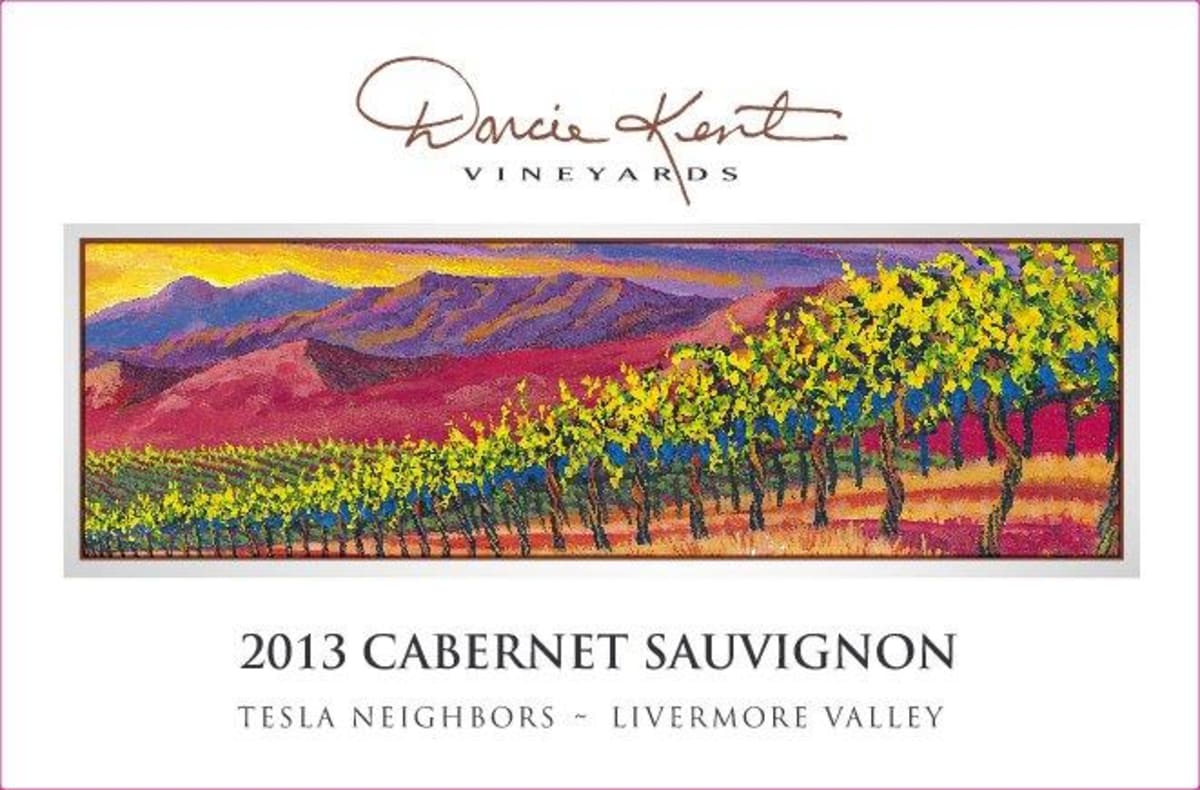 Darcie Kent Tesla Neighbors Cabernet Sauvignon 2013 Front Label