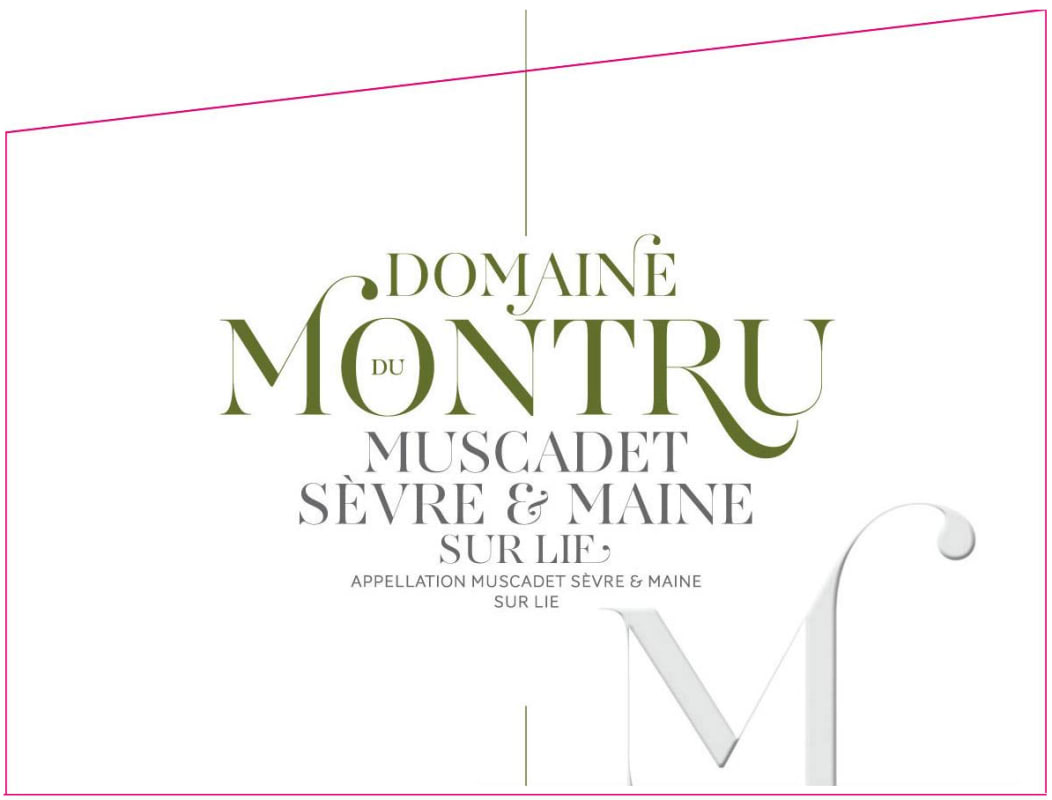 Domaine du Montru Muscadet Sevre et Maine Sur Lie 2015 Front Label