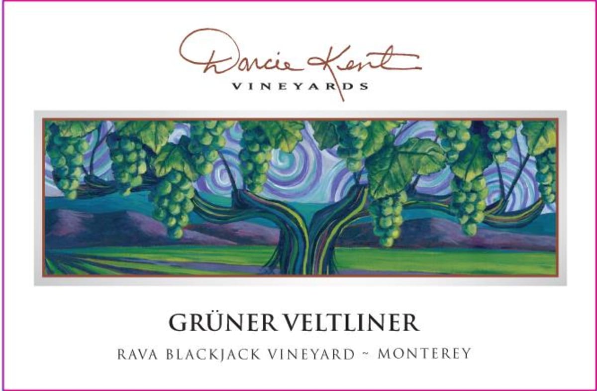 Darcie Kent Rava Blackjack Vineyard Gruner Veltliner 2013 Front Label