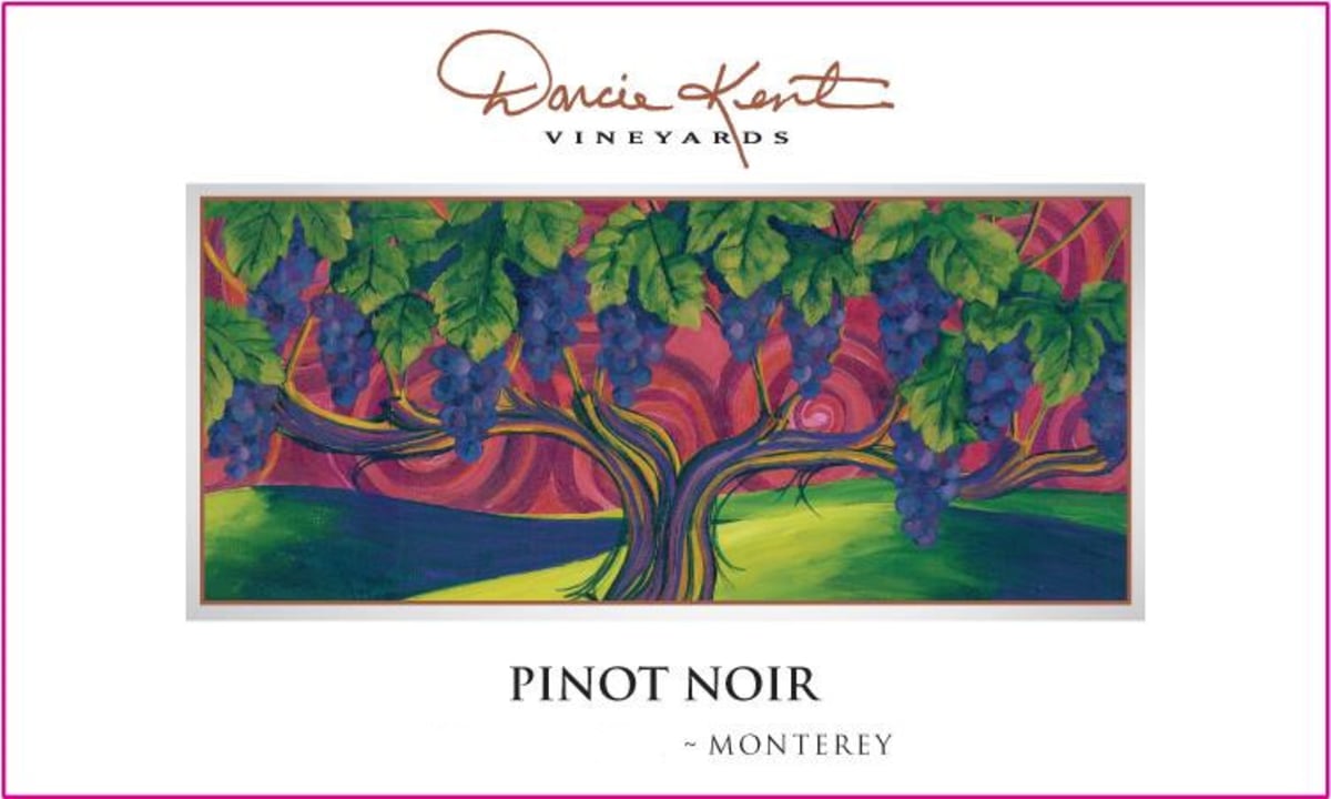 Darcie Kent Pinot Noir 2013 Front Label
