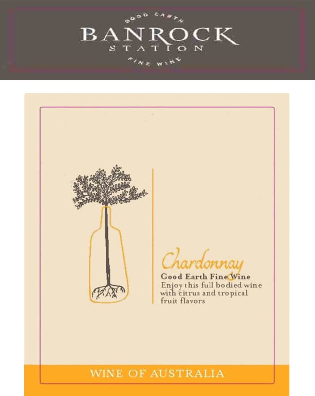 Banrock Station Chardonnay 2010 Front Label