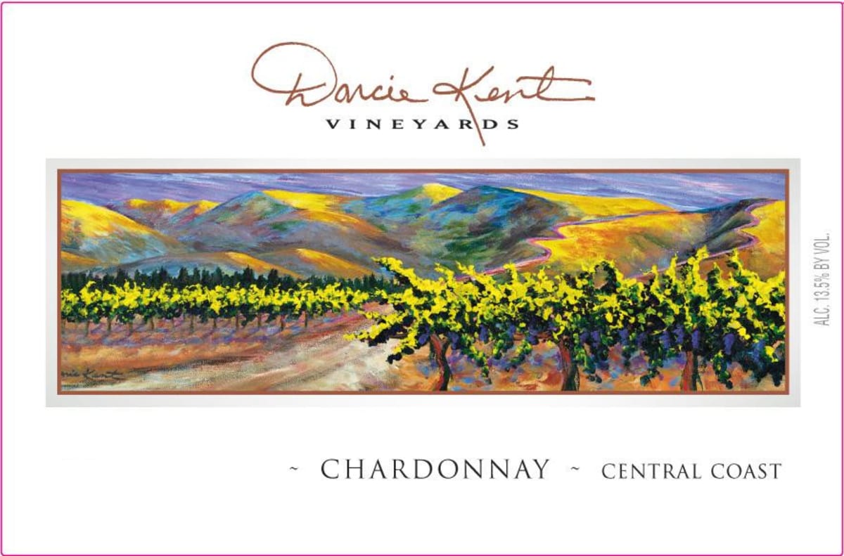 Darcie Kent Chardonnay 2014 Front Label