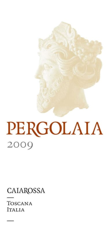 Caiarossa Toscana Pergolaia 2009 Front Label