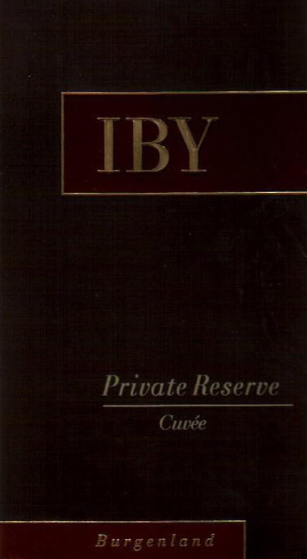 Rotweingut IBY Mittelburgenland Cuvee Private Reserve 2004 Front Label