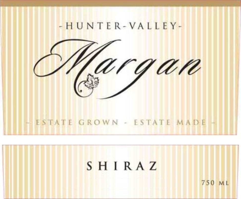 Margan Family Shiraz 2008 Front Label