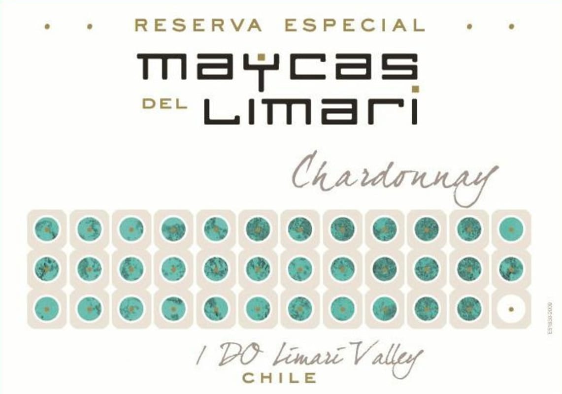 Maycas del Limari Especial Reserva Chardonnay 2014 Front Label