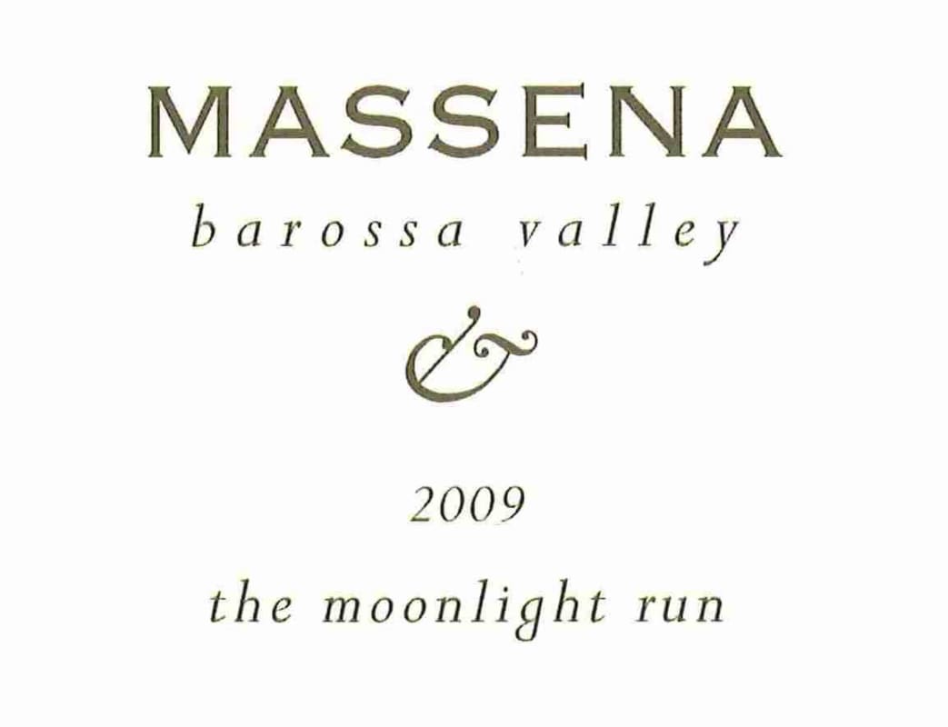 Massena The Moonlight Run 2009 Front Label