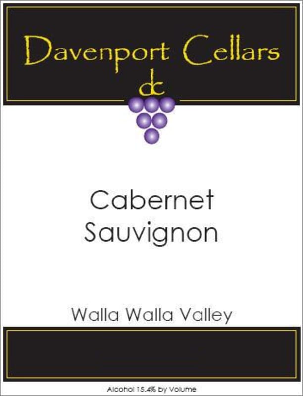 Davenport Cellars Cabernet Sauvignon 2010 Front Label