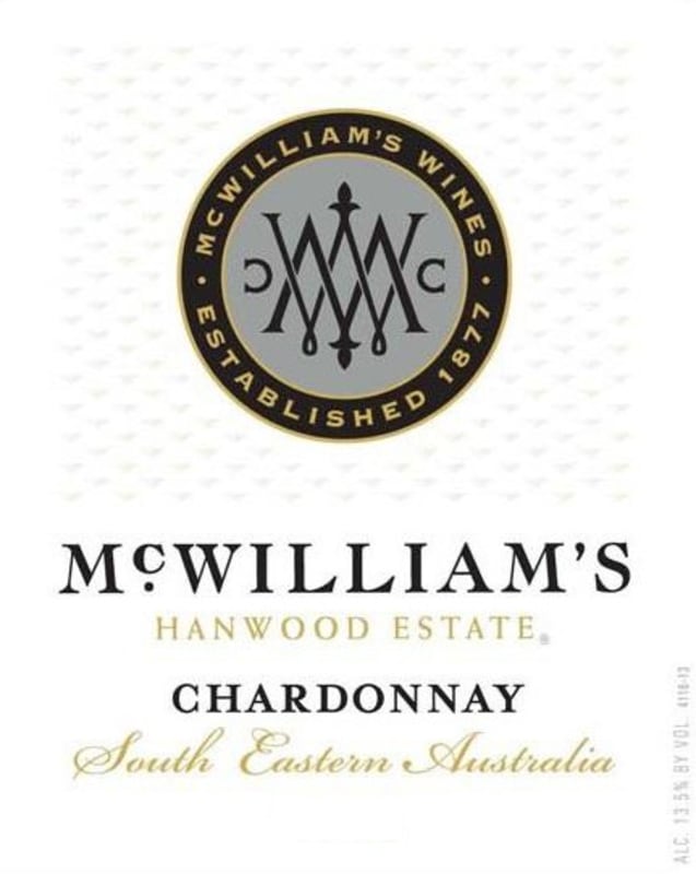 McWilliam's Hanwood Estate Chardonnay 2010 Front Label