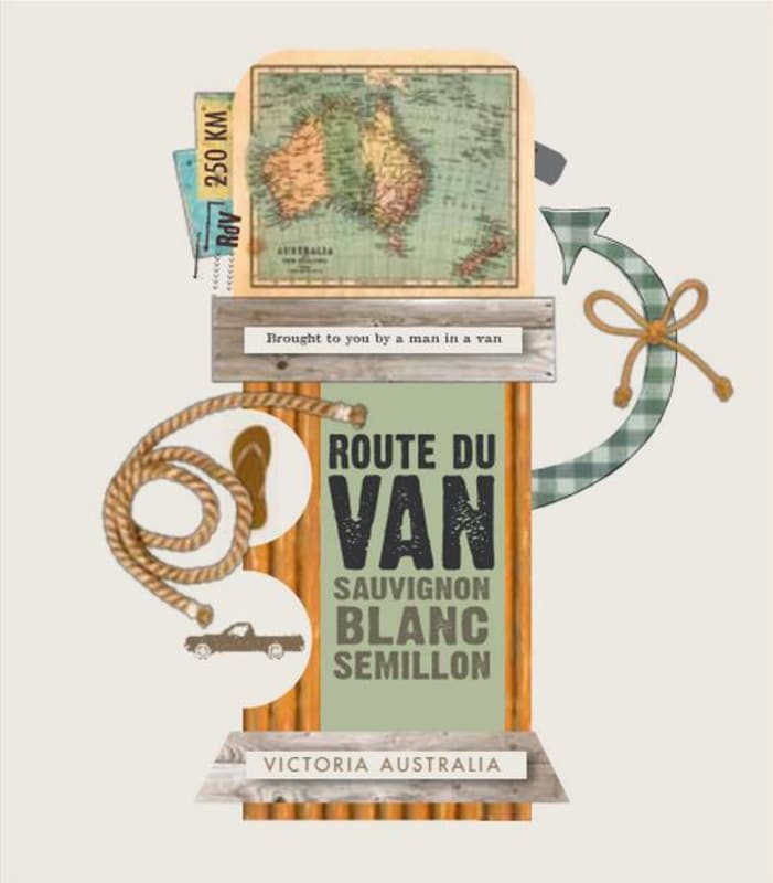 Route du Van Sauvignon Blanc Semillon 2014 Front Label